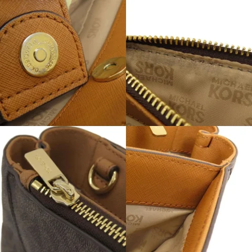 Michael Kors Pre-owned Plastic totes Brown Dames