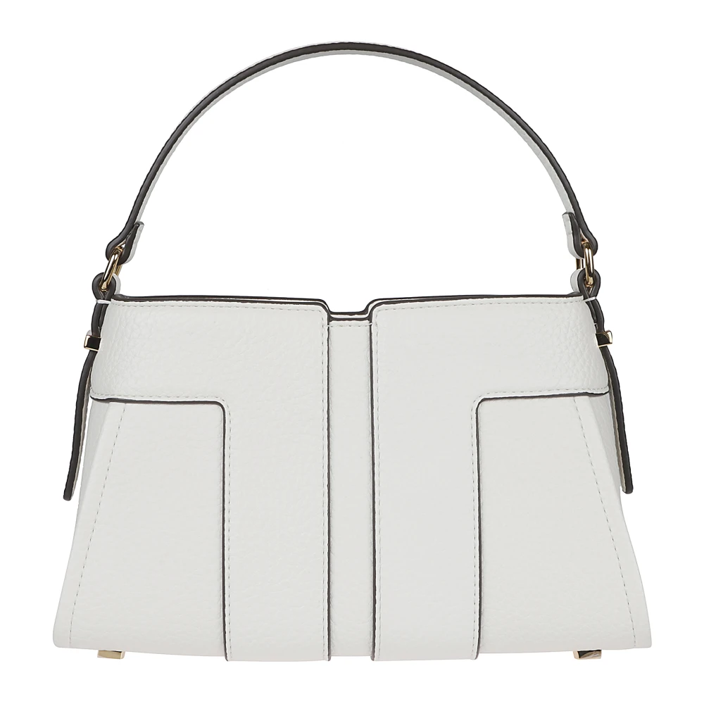 Elisabetta Franchi Stijlvolle Crossbody Tas voor Dagelijks Gebruik Beige Dames
