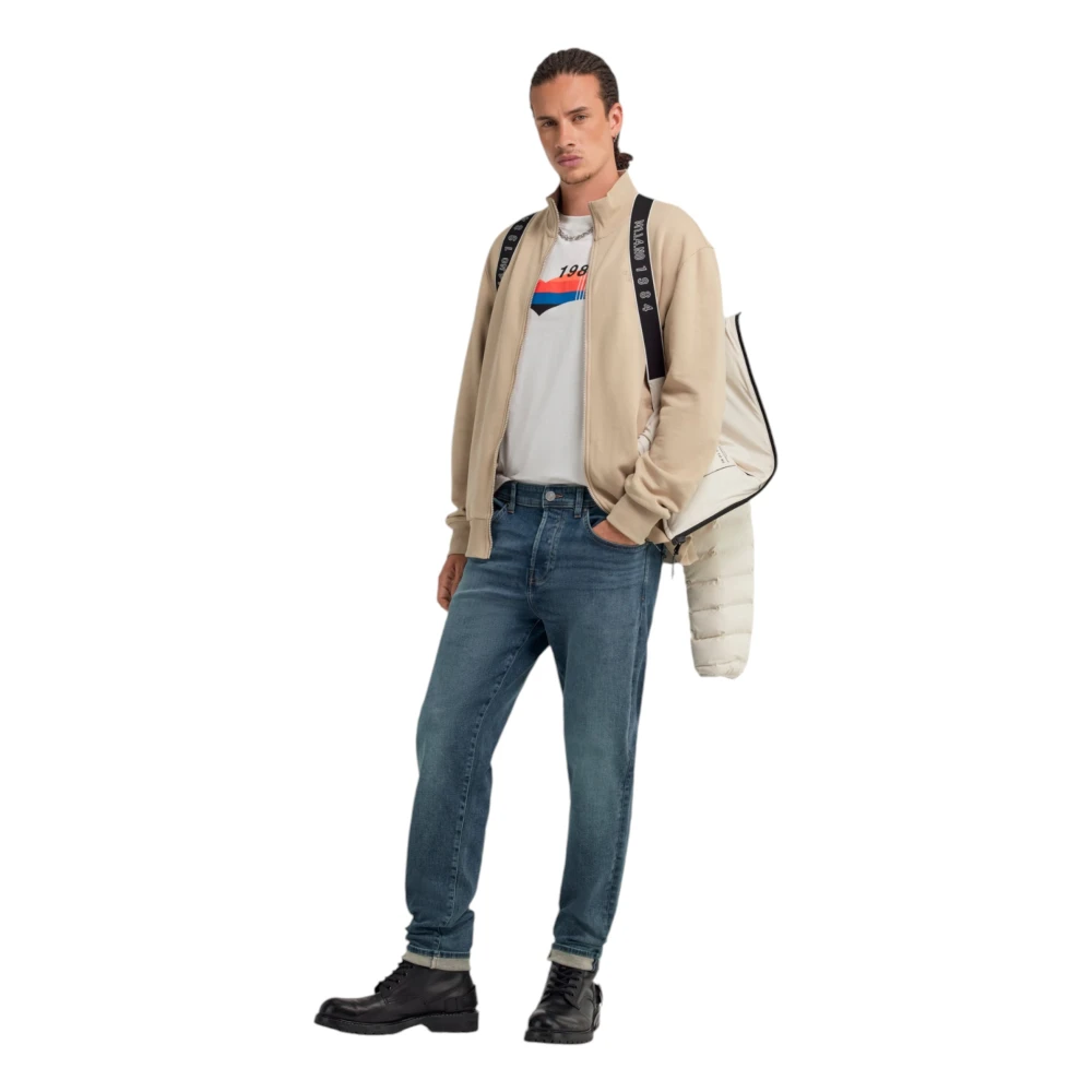GAS Slim-fit Denim Jeans Blue Heren