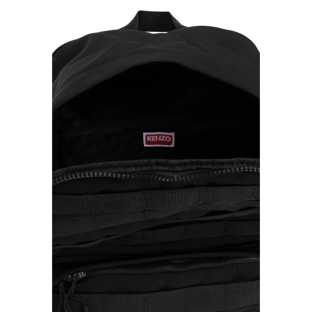 Kenzo Rugzak met patches Black Heren
