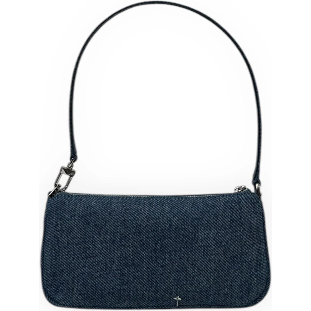 Michael Kors Schoudertas met SM Pouchette Blue Dames