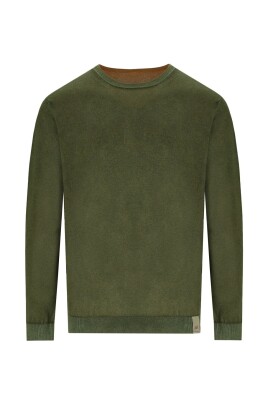 militaer-orange-vendbar-crewneck-sweater