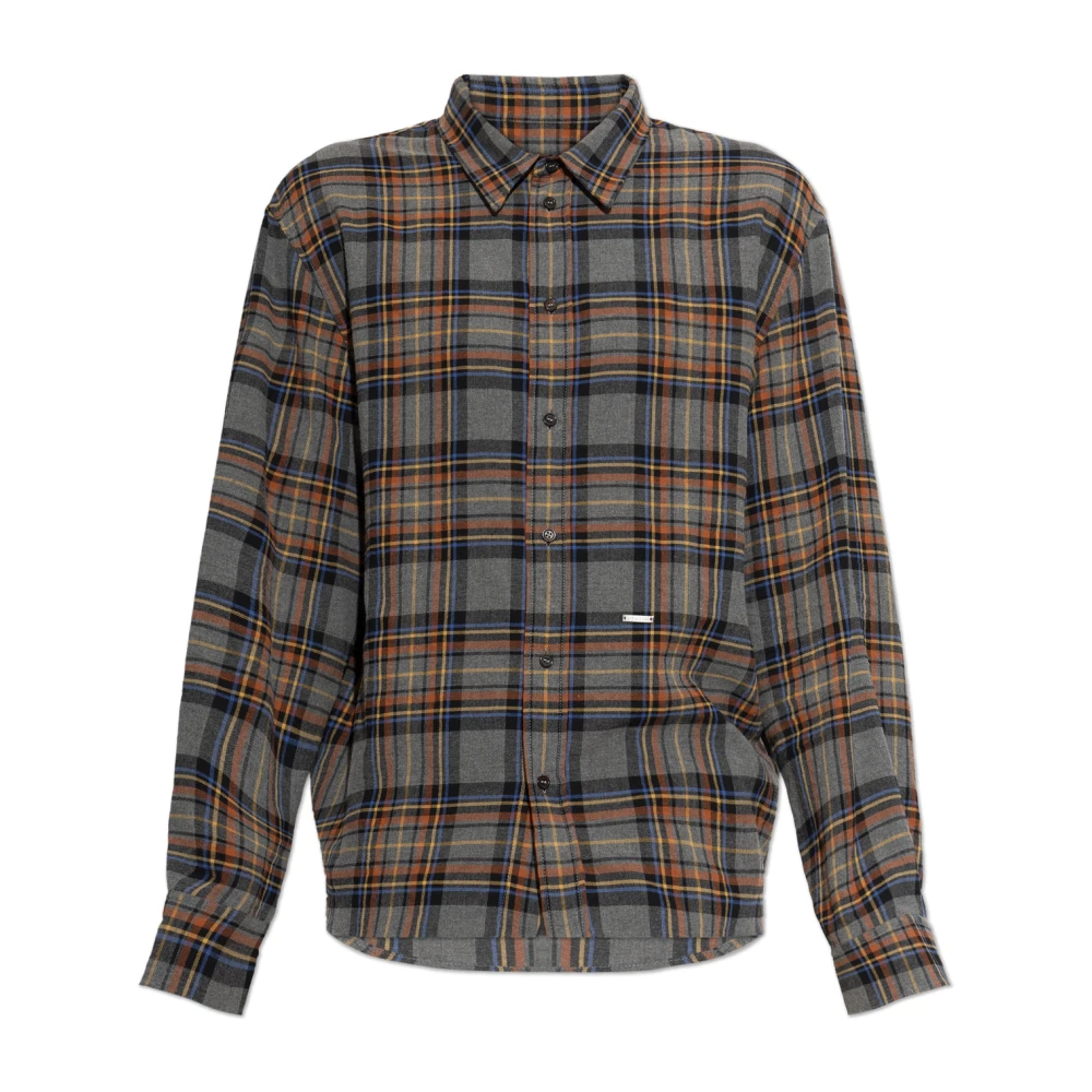Dsquared2 Checked Shirt - Male - Casual Shirts - Multicolor - Xl - Shirts