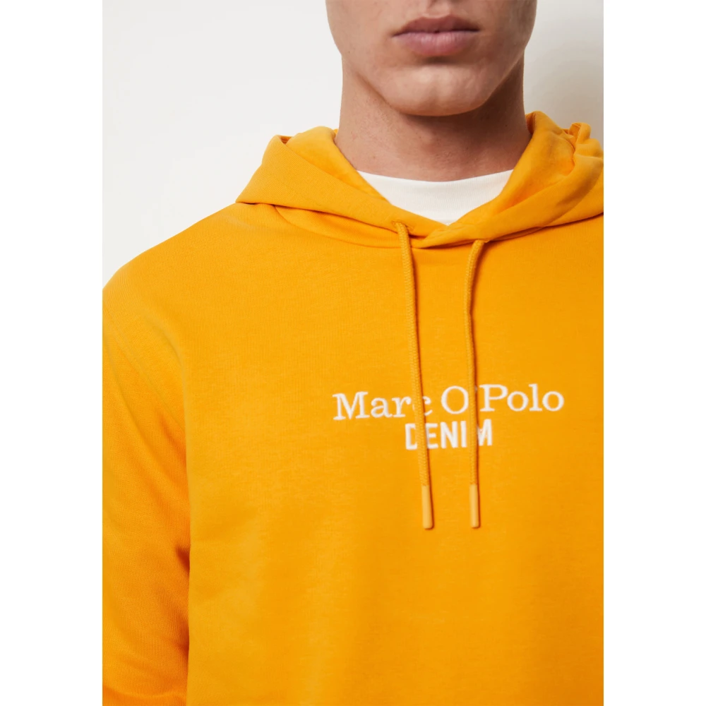 Marc O'Polo Hoodie relaxed Orange Heren