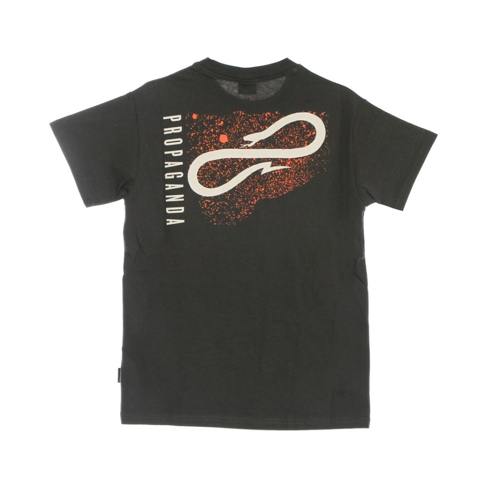 Propaganda Militair Groene Heren Tee met Print Green Heren