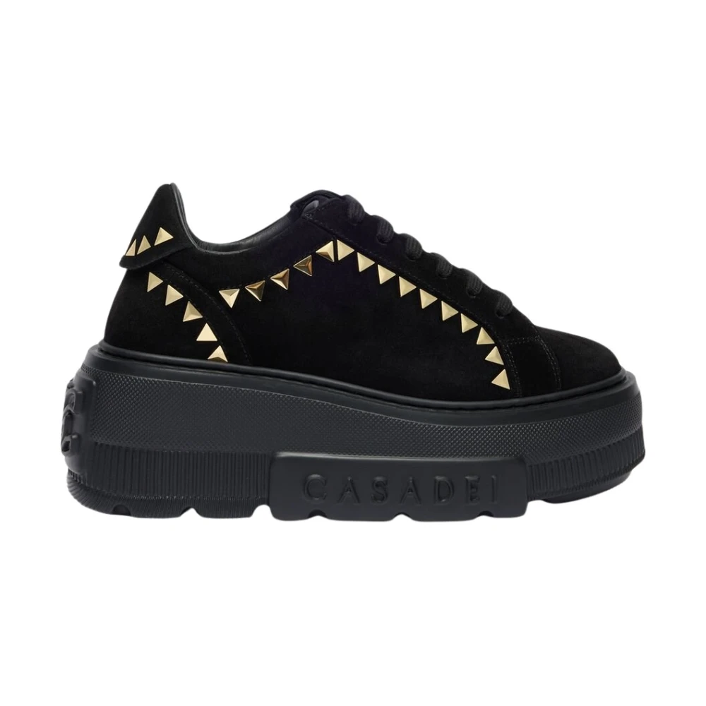 Casadei Women's Black Sneakers, 4 Uk, Nexus Divine Sneaker