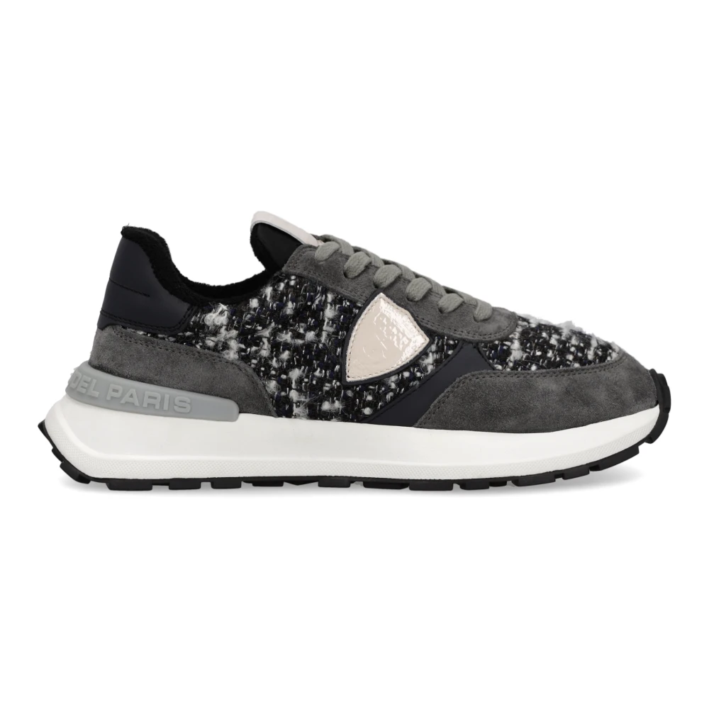 Philippe Model Women's Black Sneakers, 7 Uk, Antibes Running