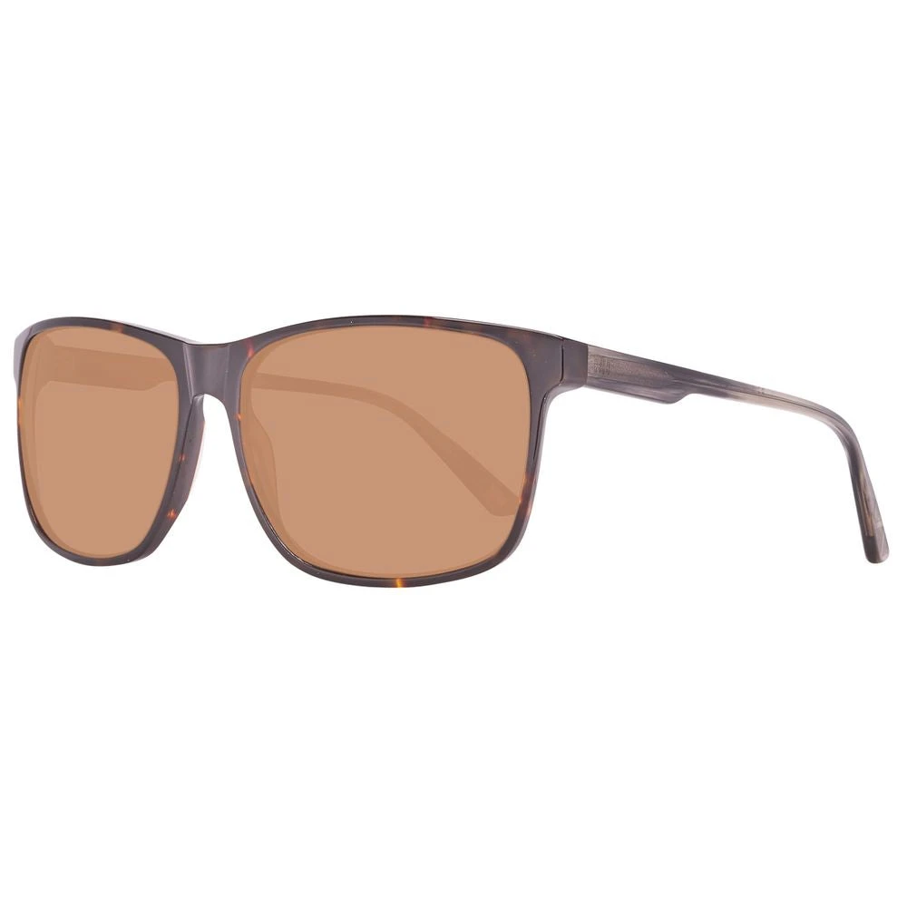 Helly Hansen Men's Brown Sunglasses, One Size, Plastic Sunglasses