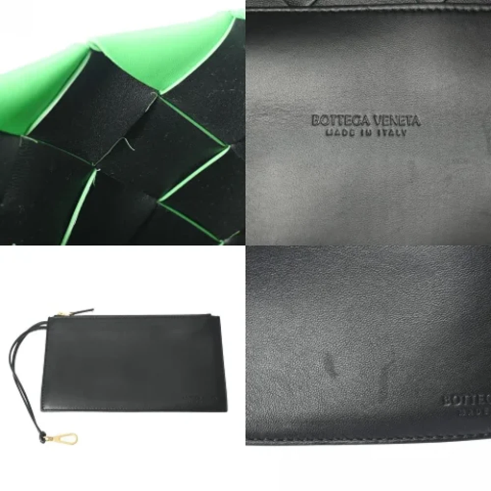 Bottega Veneta Vintage Pre-owned Leather totes Green Dames