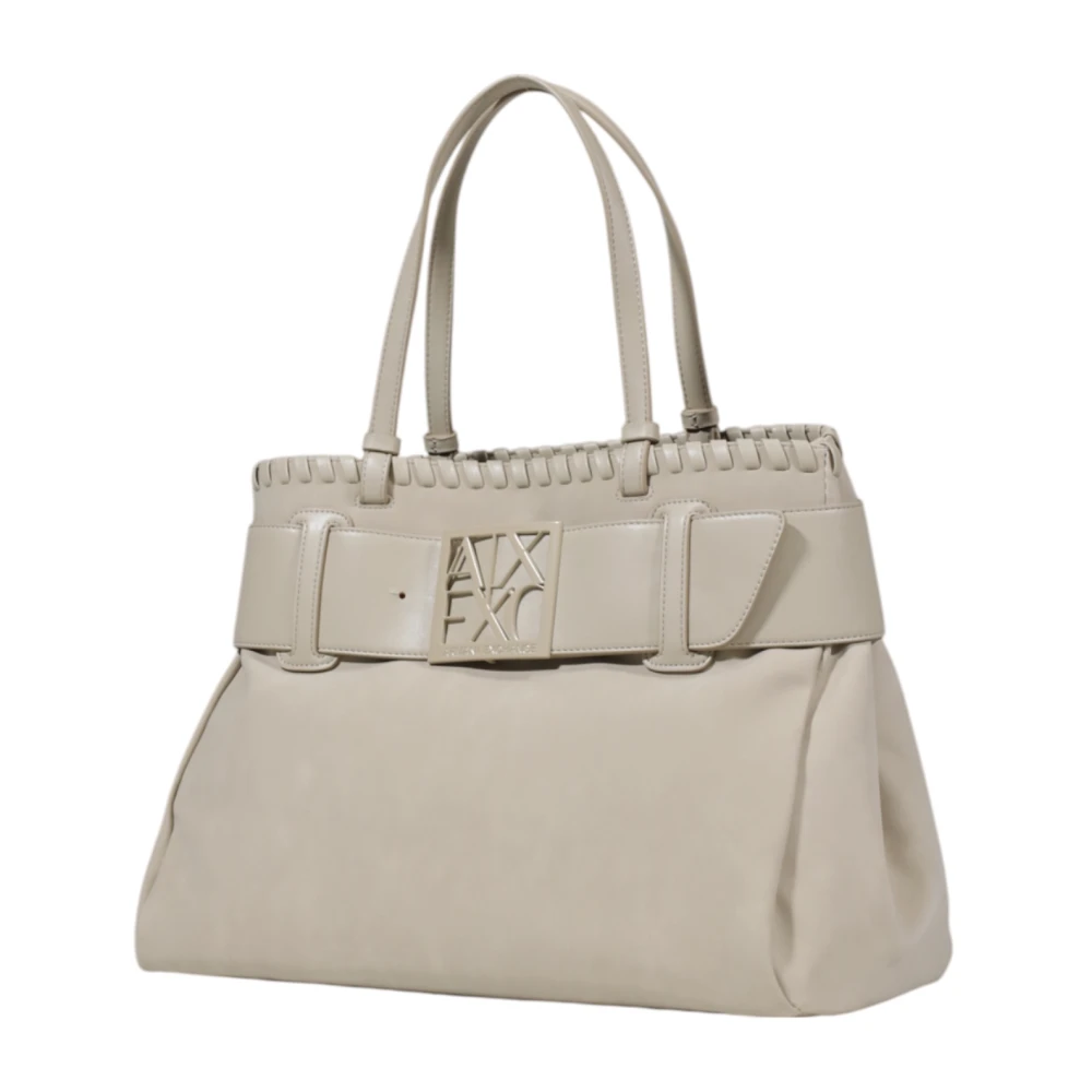 Armani Exchange Elegante Dames Shopper Beige Dames