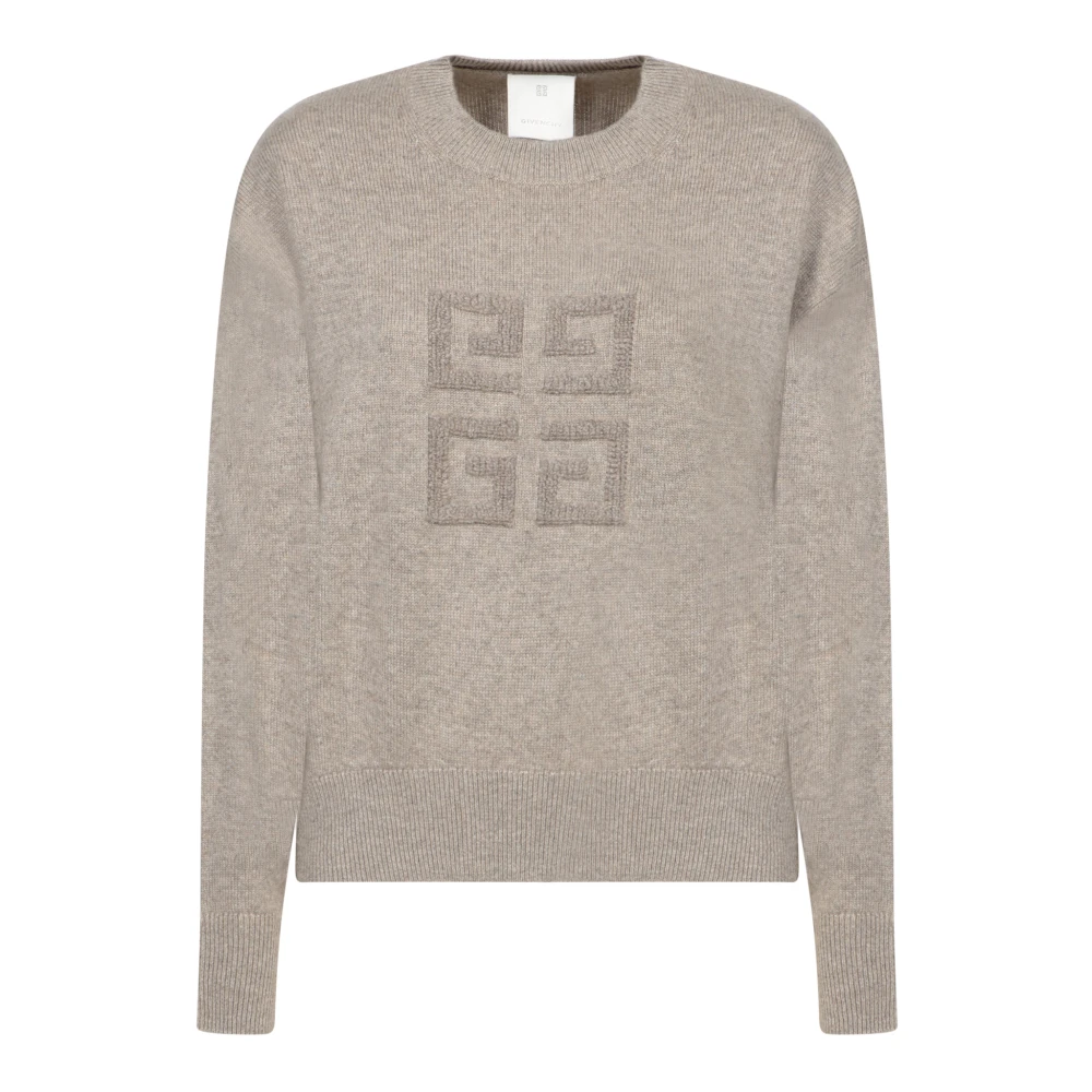 Givenchy Beige Gebreide Kleding voor Vrouwen Aw24 Beige Dames