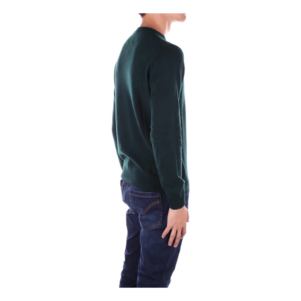 Woolrich Logo Zijtruien Green Heren