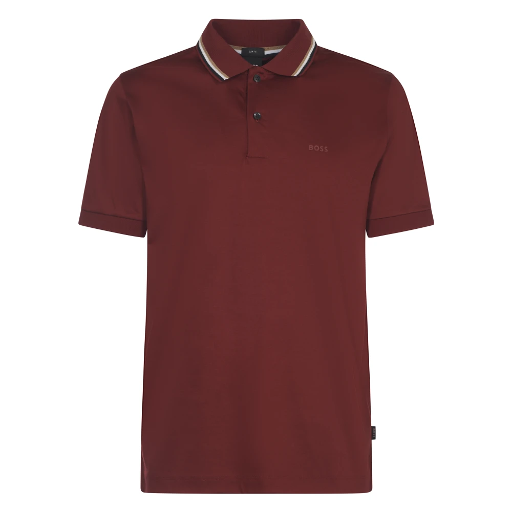 Boss Stijlvolle T-shirts en Polos Brown Heren