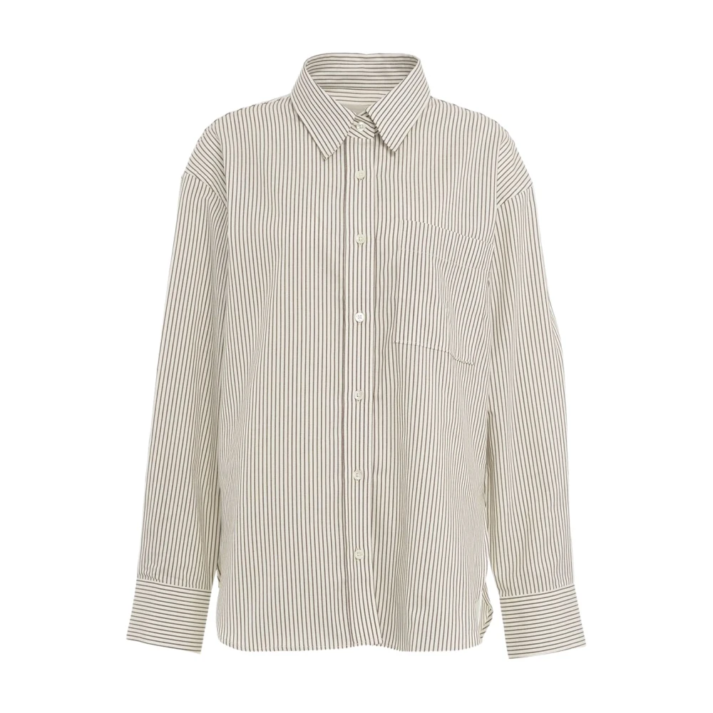 Closed Witte Shirts Aw24 Beige Dames