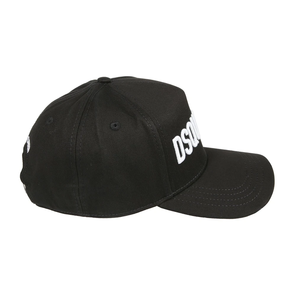 Dsquared2 Stijlvolle Hoed voor Mannen en Vrouwen Black Heren