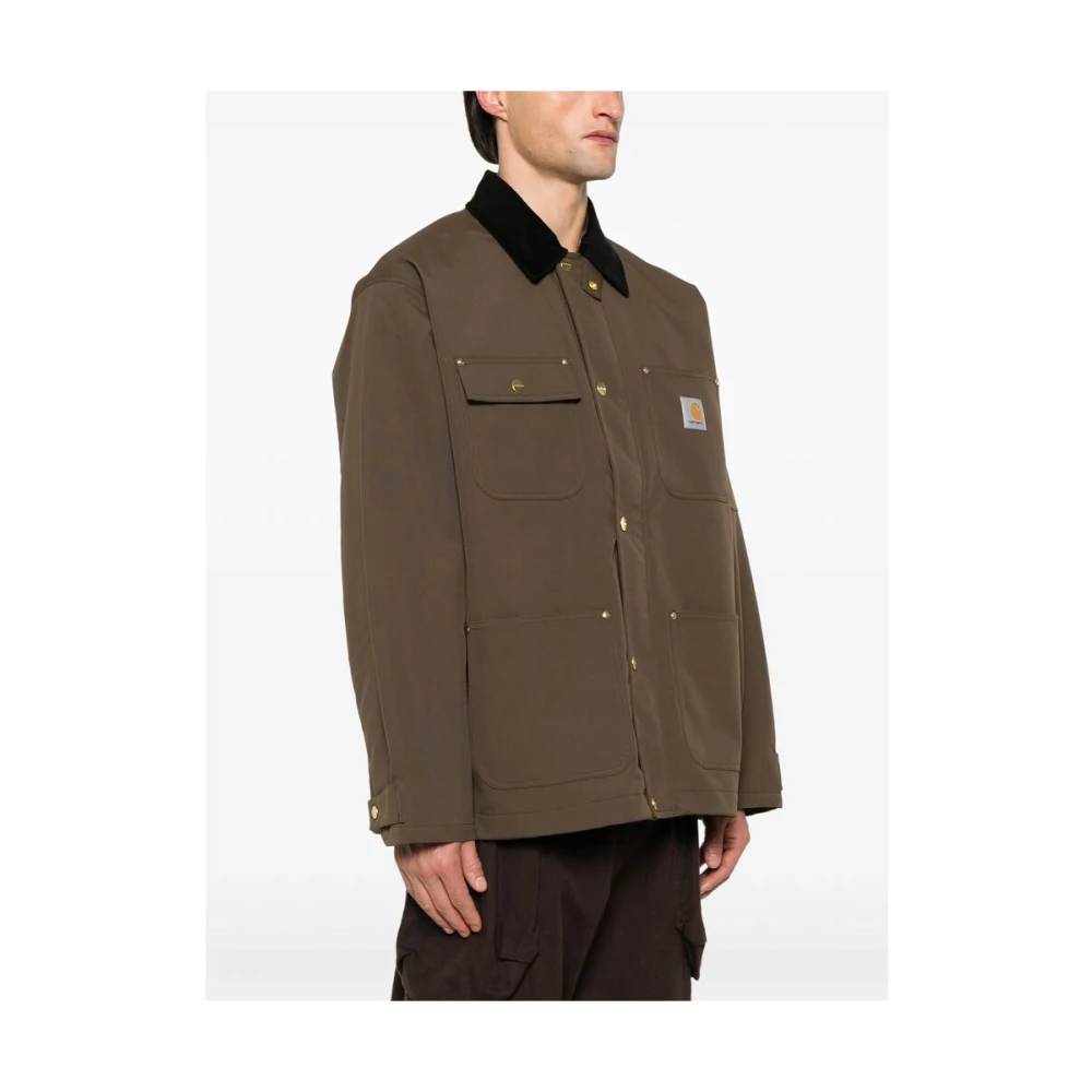 Carhartt WIP Sepia Bruin Utility Jack Brown Heren