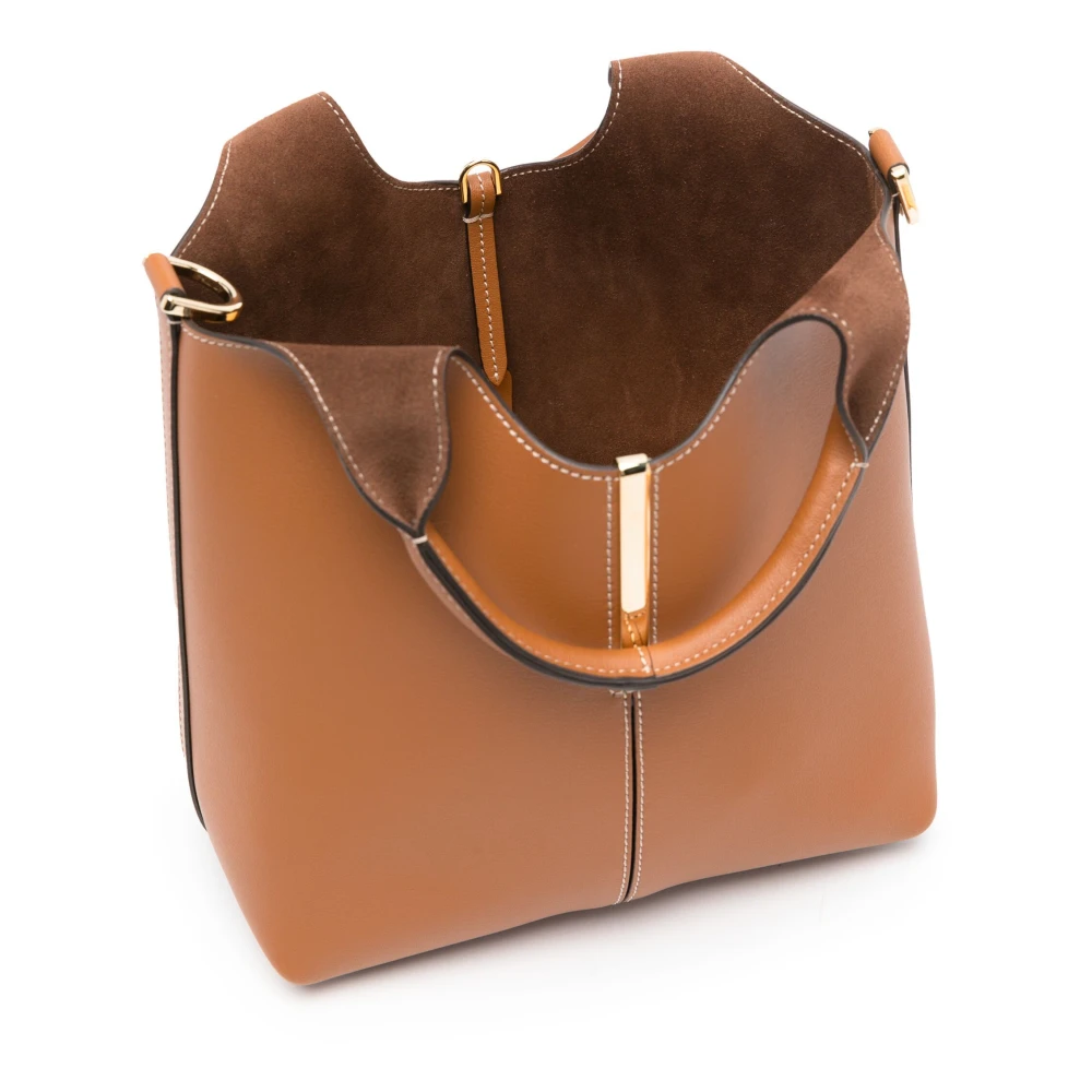 TOD'S Stijlvolle Borsa Tas Brown Dames