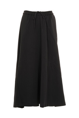 black-track-skirt
