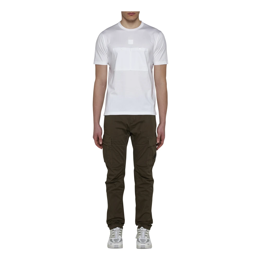 C.P. Company Metropolis Wit T-shirt White Heren