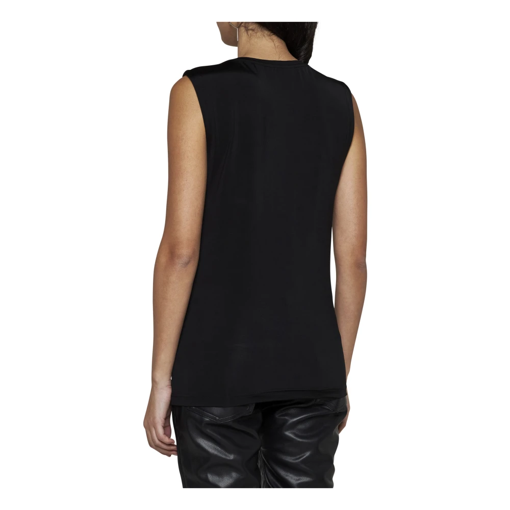Y Project Zwarte Chrome Tank Top Black Dames