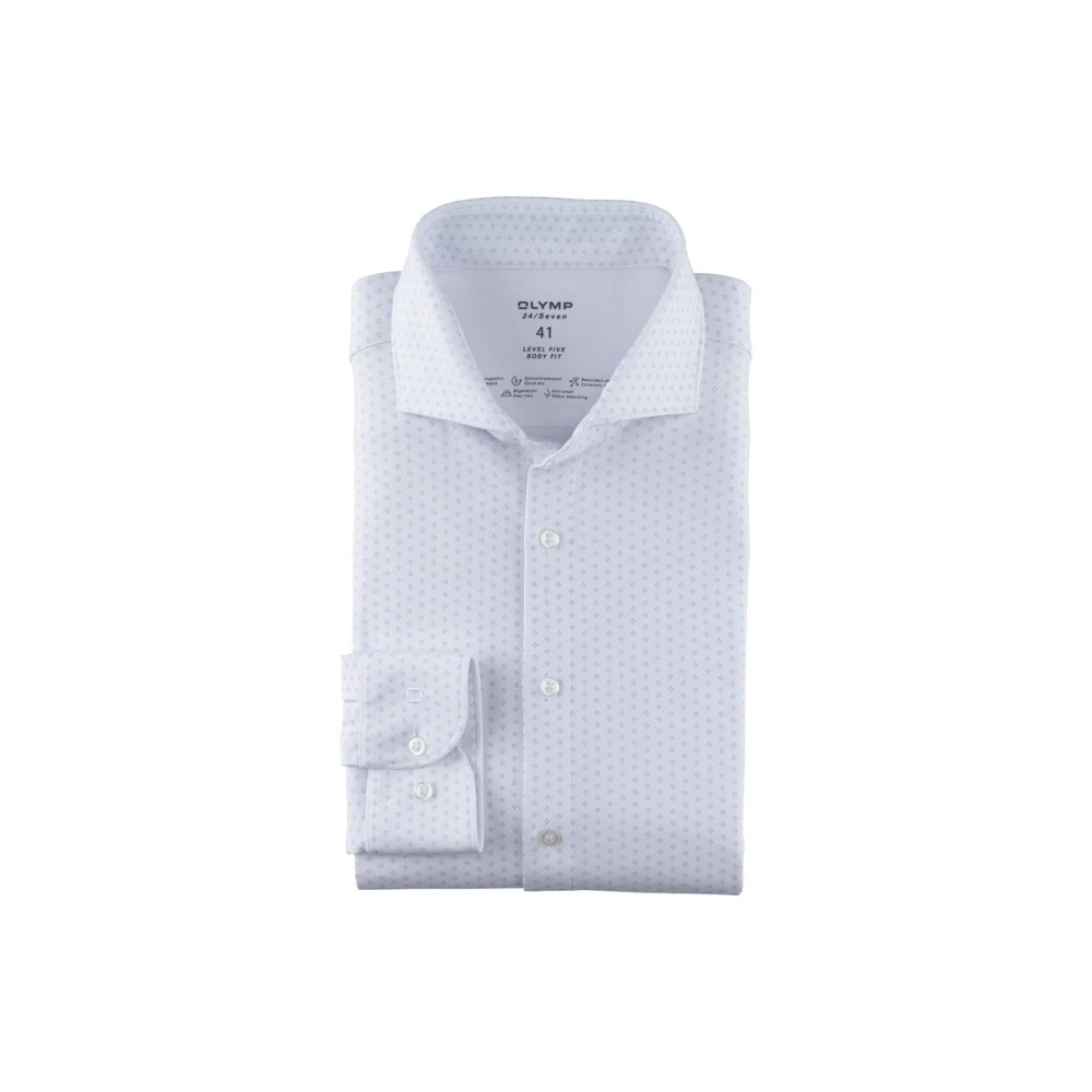 Olymp Mouwloze shirts 2020 Collectie White Heren