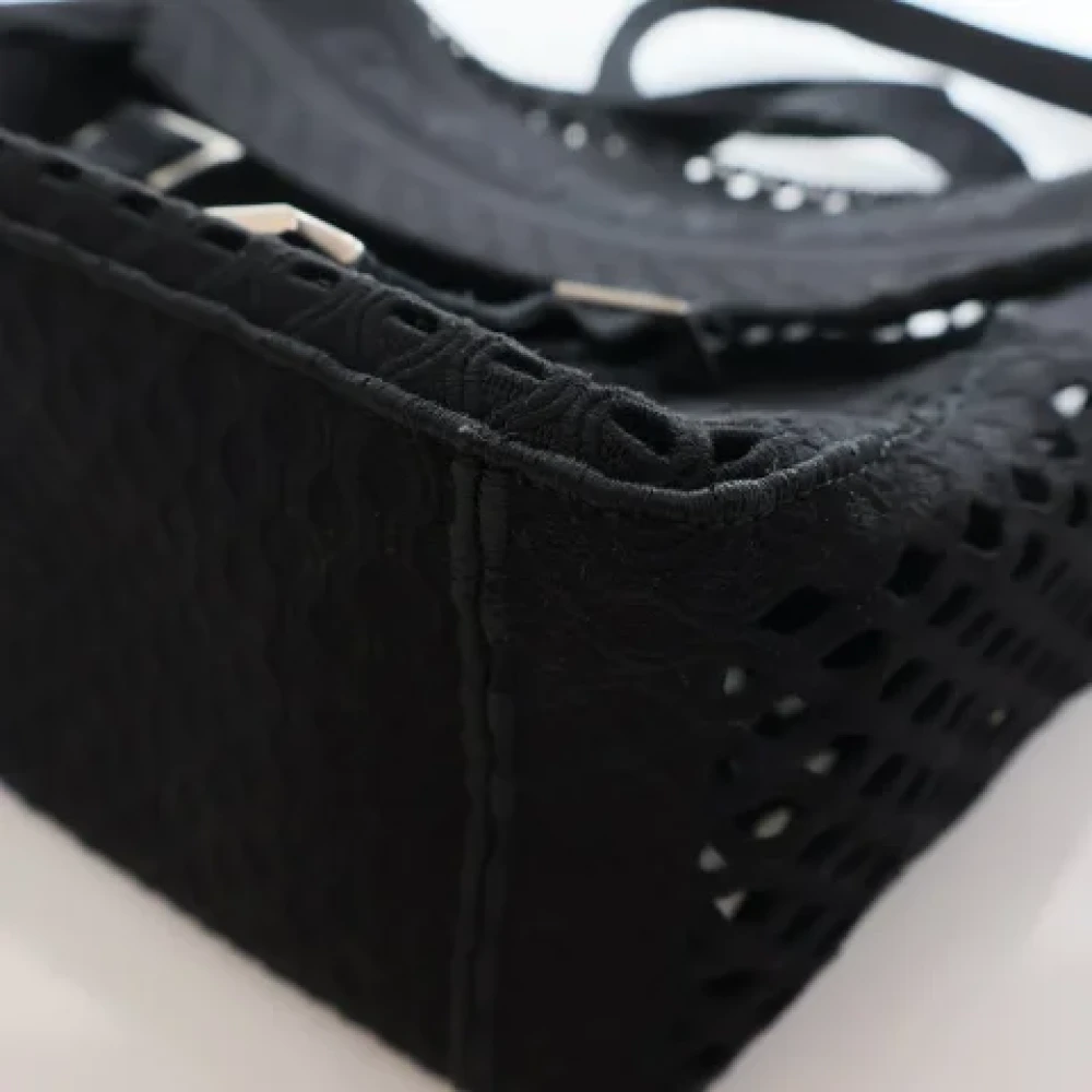 Dior Vintage Pre-owned Fabric dior-bags Black Dames