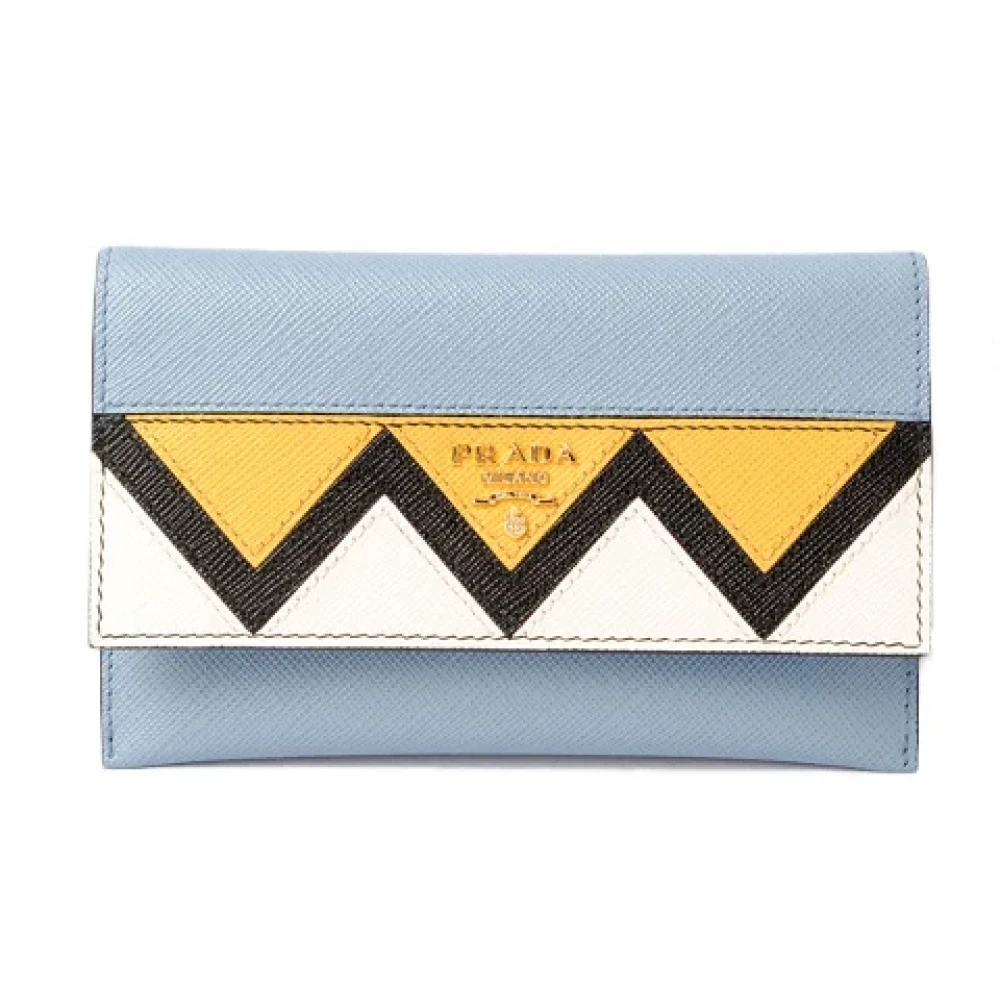 Prada Vintage Pre-owned Leather wallets Multicolor Dames