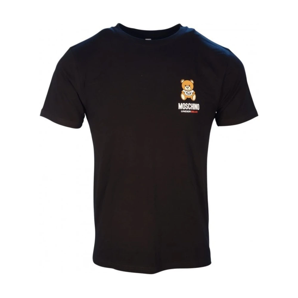 Moschino Men's Black Stretch Jersey Cotton Underwear - T-Shirts - Xl - Tops