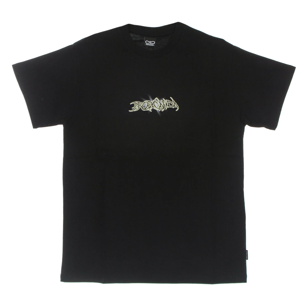 Propaganda Zwarte Coffin Tee Korte Mouw T-shirt Black Heren
