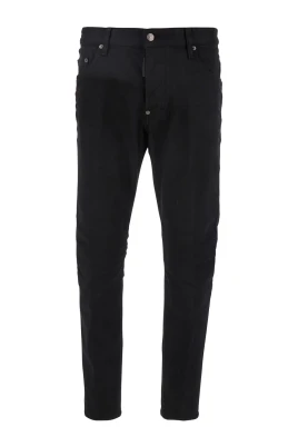Svarta Skater Jeans i Bomull