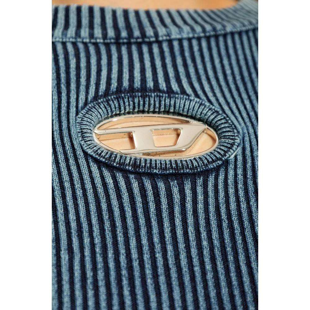 Diesel Top `M-Anchor-A` Blue Dames