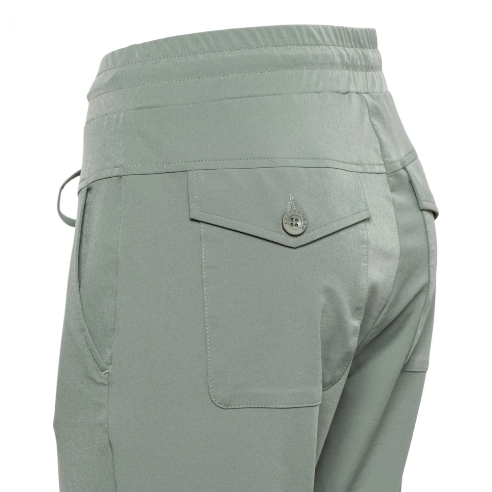 &Co Woman Smalle Broek Donkerblauw Green Dames