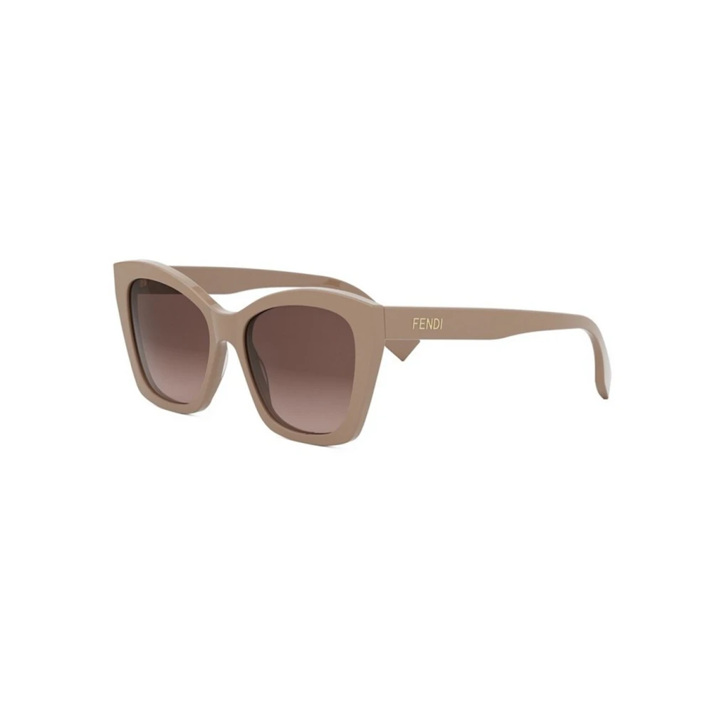Fendi Unisex Pink Sunglasses, 55 Mm, Lettering Sunglasses