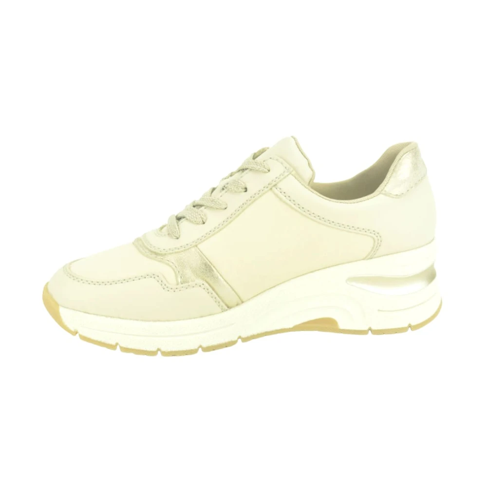 Rieker Runner Sneakers Dames Schoenen Beige