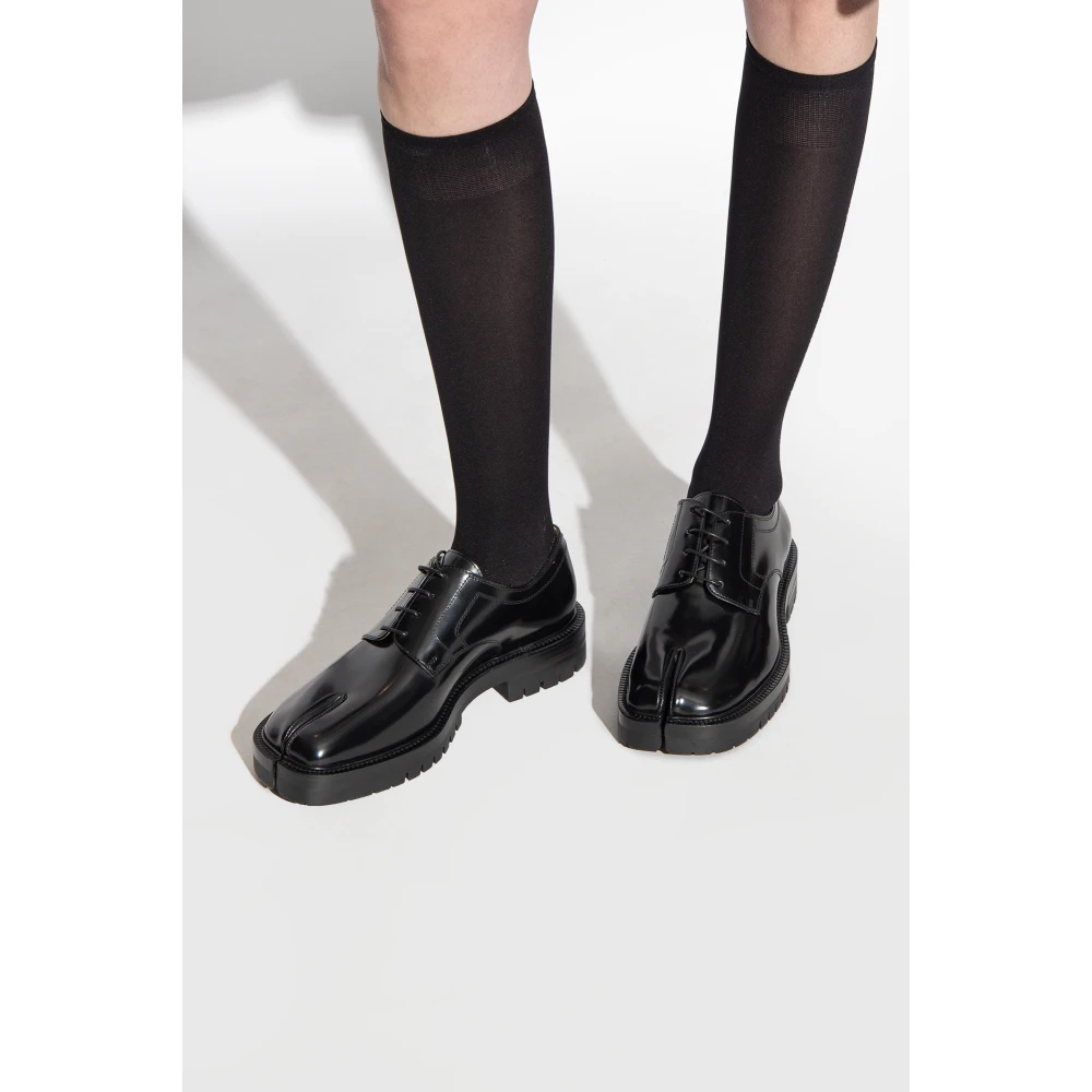 Maison Margiela Tabi Derby schoenen Black Dames