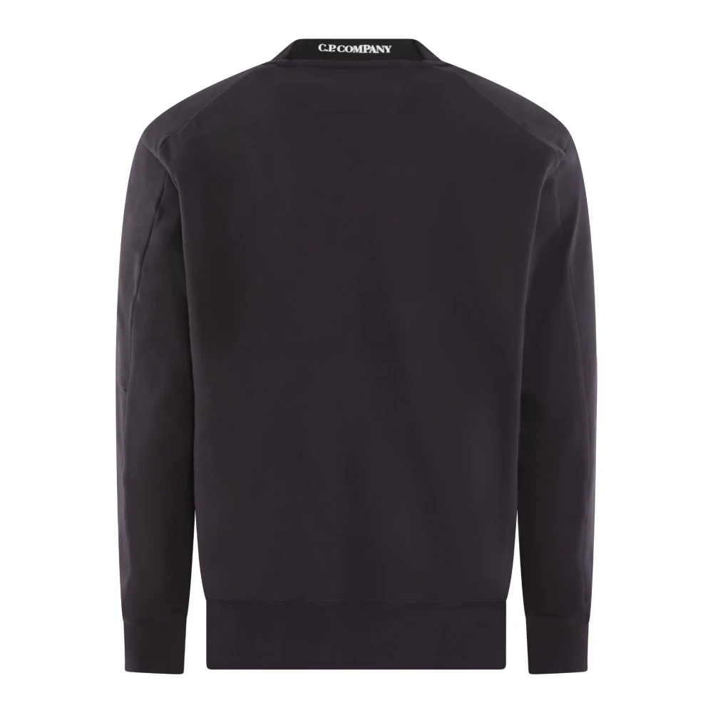 C.P. Company Diagonaal Verhoogd Fleece Jack Blue Heren
