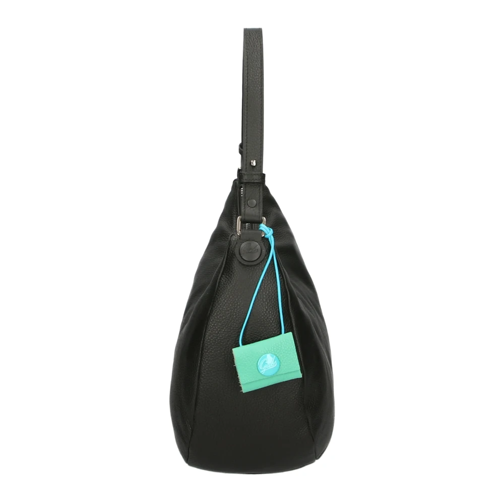 Gabs Zwarte Stier Leren Handtas Black Dames
