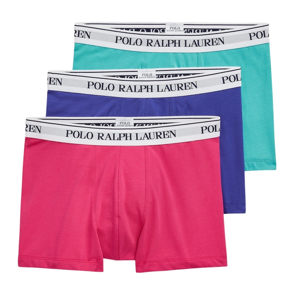 Ralph Lauren Comfort Fit Katoenen Trunks 3-Pack Multicolor Heren