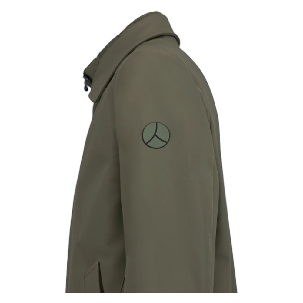 People of Shibuya Waterdichte Parka met Geïsoleerde Kraag Green Heren