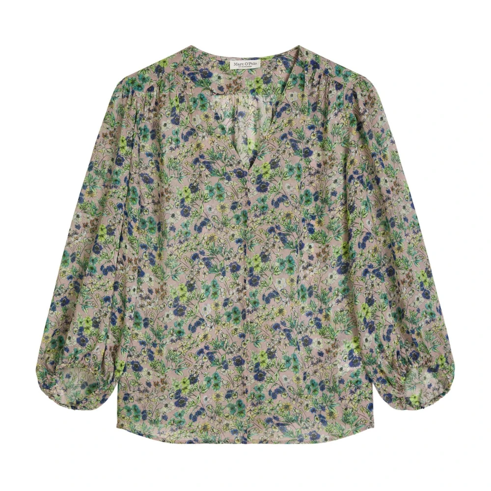 Marc O'polo Casual - Print-Bluse Relaxed Light Pink - Gr. - 38 - Bild 2