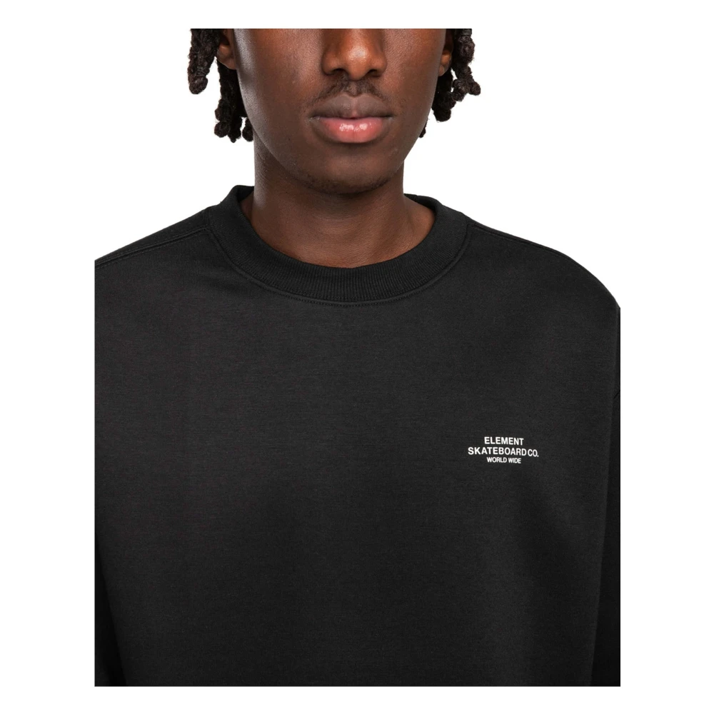 Element Hoodie Black Heren