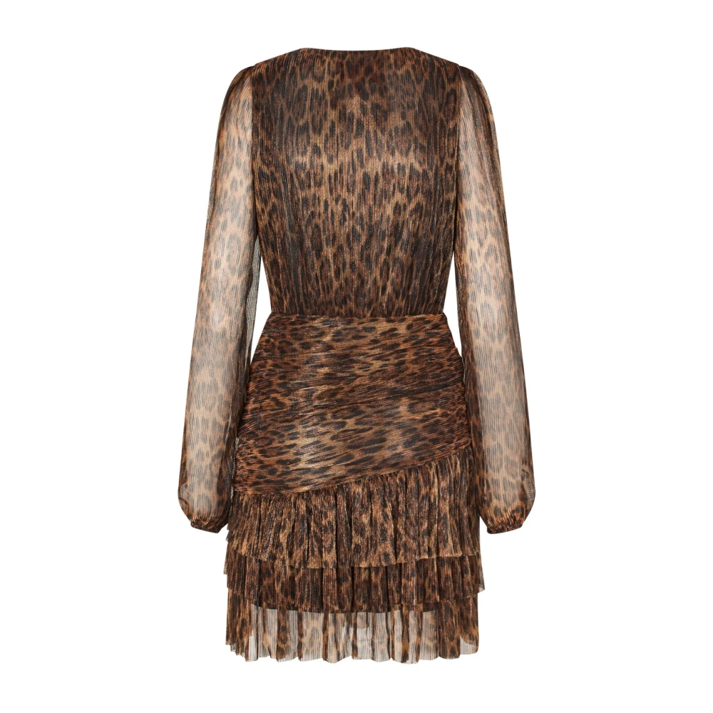 Cras Stijlvolle Angel Jurk voor Feesten Brown Dames