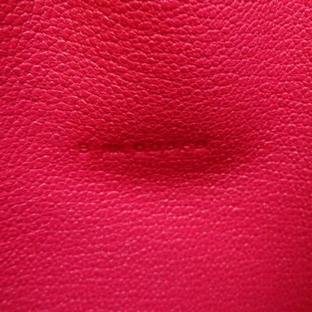 Hermès Vintage Pre-owned Canvas wallets Pink Dames