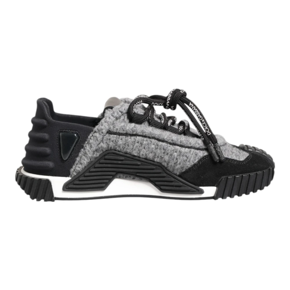 Dolce & Gabbana Women's Black Low Top Ns1 Trainers - Sneakers - 2 Uk - Shoes