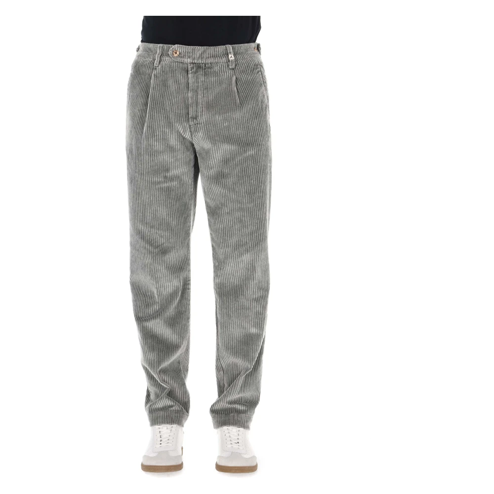 Myths Men's Green Slim-Fit Trousers Ares-P