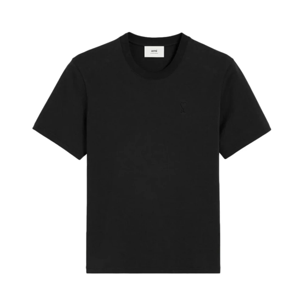 Ami Paris Uomo Nero Top, 2XL, New,