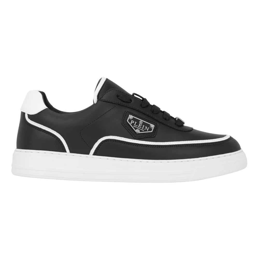 Philipp Plein Low-Top Sneakers Triangle Heren Schoenen Zwart