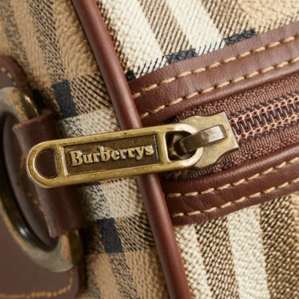 Burberry Vintage Pre-owned Leather shoulder-bags Multicolor Dames