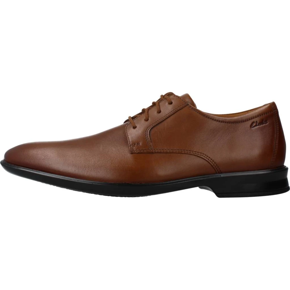 Clarks Business Shoes Brown Heren