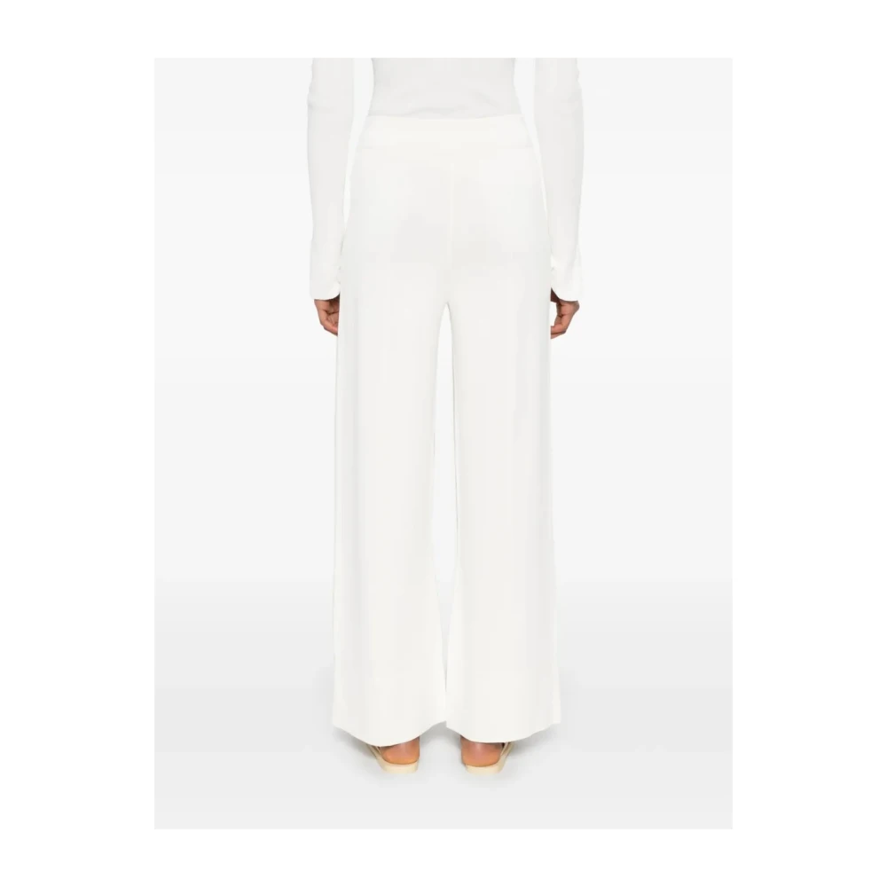 Ermanno Scervino Gebreide broek voor vrouwen White Dames